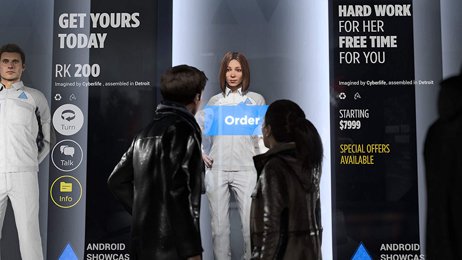 【PS4】Detroit: Become Human Value Selection