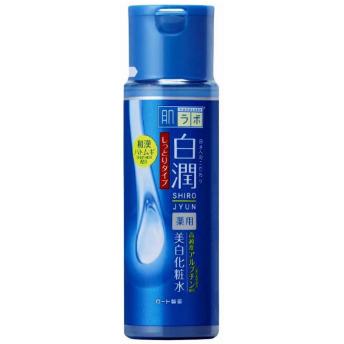 【医薬部外品】肌ラボ 白潤 薬用美白化粧水 高純度アルブチン×ビタミンC×和漢ハトムギエキス配合 しっとりタイプ 170mL