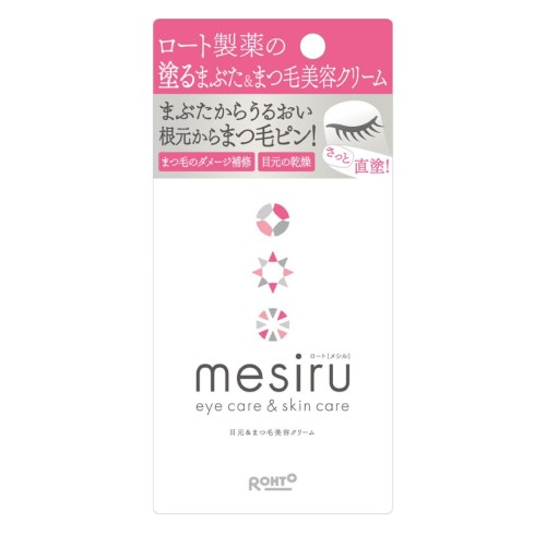 ロート製薬 メシル(mesiru) アイスキンケアクリーム まつ毛のダメージ補修 まぶた&amp;まつ毛美容クリーム 16g