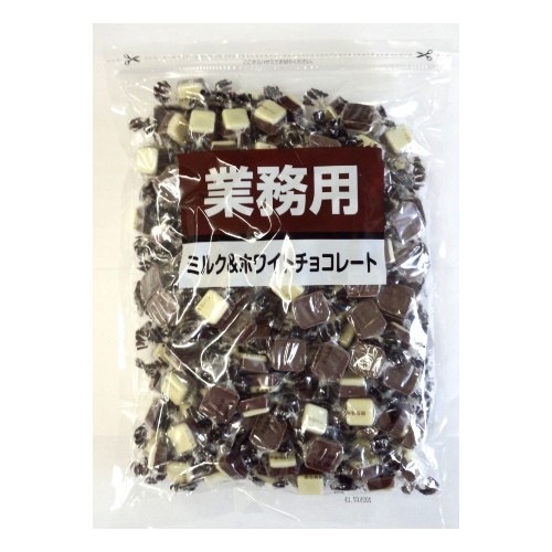 寺沢製菓 ミルク&amp;ホワイトチョコレート 1kg