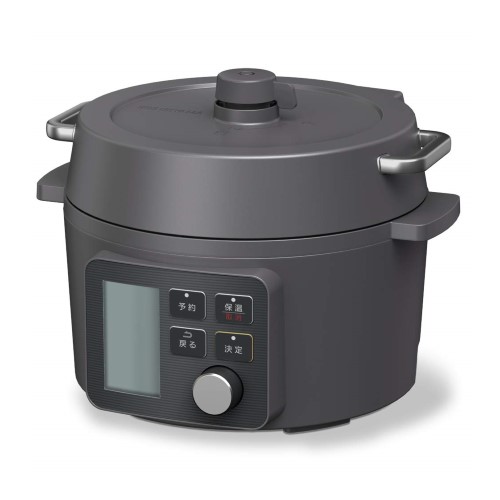 電気圧力鍋 2.2L ブラック KPC-MA2-B アイリスオーヤマ