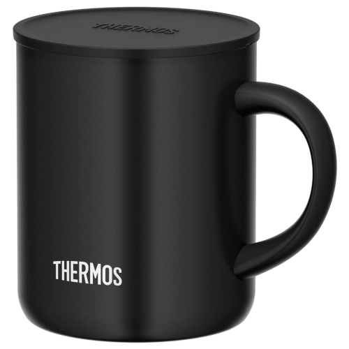 サーモス 真空断熱マグカップ ブラック 350ml JDG-350C BK